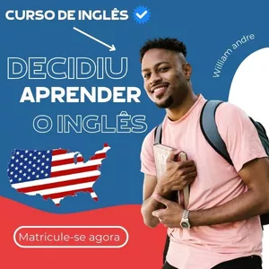 Imagem de capa para o Ebook Curso de Inglês