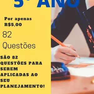 Imagem de capa para o Ebook Banco de Questões 5ª Ano [ Lingua Portuguesa]