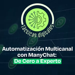 Imagen de portada para Curso online Automatización Multicanal con ManyChat: De Cero a Experto