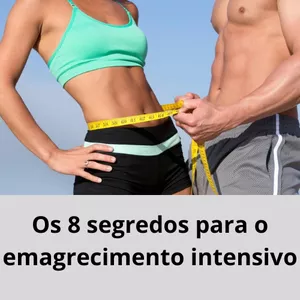 Imagem de capa para o Ebook Os segredos para um emagrecimento intensivo 
