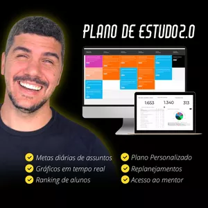 Imagem de capa para o Curso online Plano de Estudo 2.0 (BÁSICO)