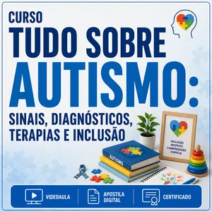 Imagem do curso Curso Tudo Sobre Autismo
