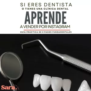 Imagen de portada para Ebook SI ERES DENTISTA O TIENES UNA CLINICA DENTAL APRENDE A VENDER POR INSTAGRAM CON ESTA GUIA PRACTICA
