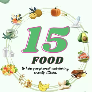 Cover image for Ebook 15 foods that help fight anxiety