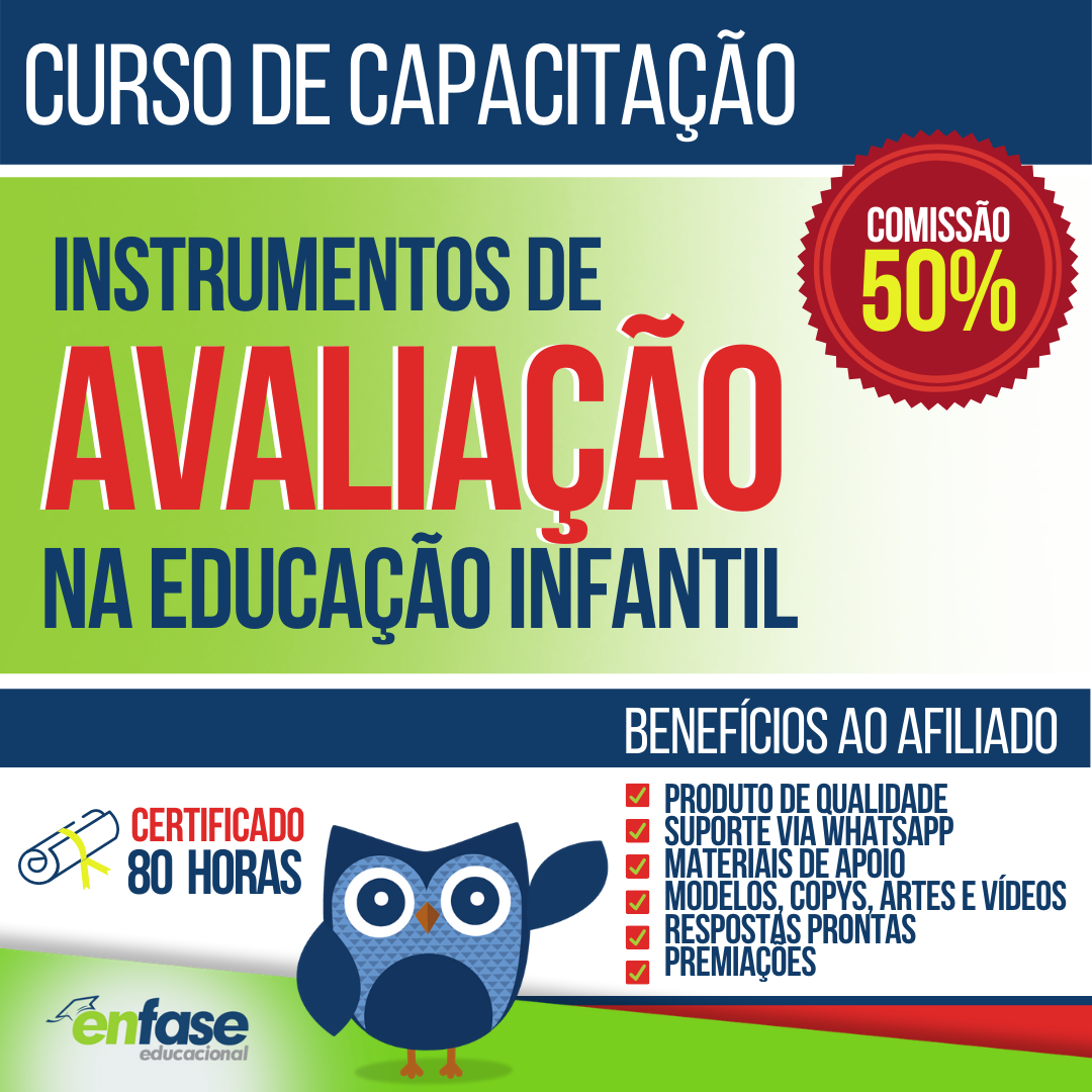 Imagem do curso (Cód 01) Instrumentos de Avaliação na Educação Infantil