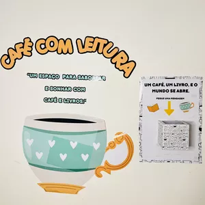 Imagem de capa para o Ebook Projeto Café Com Leitura