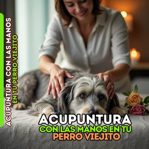 Imagen de portada para Curso online ACUPUNTURA CON LAS MANOS EN TU PERRO VIEJITO