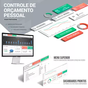 Imagem de capa para o Curso online Planilha de Controle de Orçamentário Pessoal