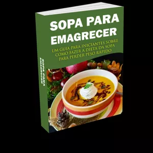 Imagem de capa para o Ebook Dieta da sopa