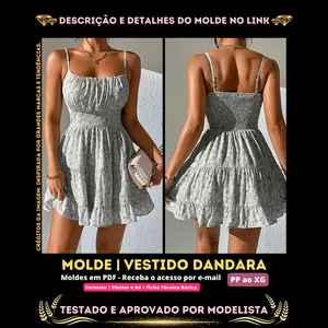 Imagem de capa para o Curso online ⭕ [Molde em PDF] - Vestido Dandara ID 2608583