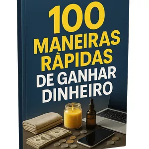 Imagem de capa para o Ebook 100 maneiras rápidas para ganhar dinheiro