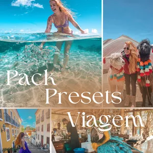 Imagem de capa para o Curso online Pack Presets de Viagem - Doraiza na Estrada