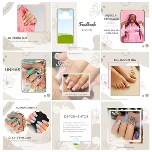Imagem principal do produto Canva para Manicures e Nail Designer