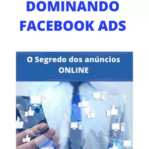 Imagem de capa para o Ebook E-book Dominando o Facebook Ads