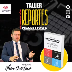 Imagen de portada para Curso online Aprende a eliminar tus reportes negativos en Datacrédito