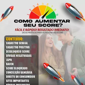 Imagem de capa para o Ebook Como aumentar seu score 