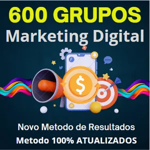 Imagem de capa para o Curso online 600 GRUPOS DE MARKETING DIGITAL