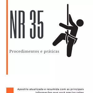 Imagem de capa para o Ebook NR 35 de forma clara e objetiva 