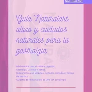 Imagen de portada para Ebook Guía Naturalart Gastritis - Gastralgia - Gastroenteritis - Reflujo gástrico 