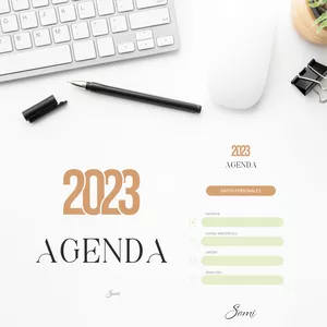 Imagen de portada para Ebook Agenda perpetua diaria 2023