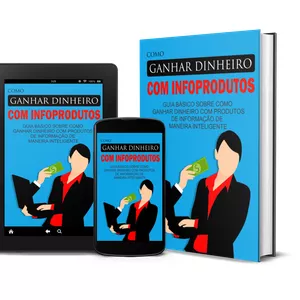 Imagem de capa para o Ebook Como ganhar dinheiro com infoprodutos