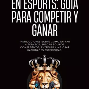Imagen de portada para Ebook Cómo Ser un Pro en Esports: Guía para Competir y Ganar