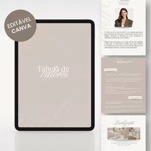 Imagem de capa para o Ebook Guia Editável de Preços para Depilação a Laser