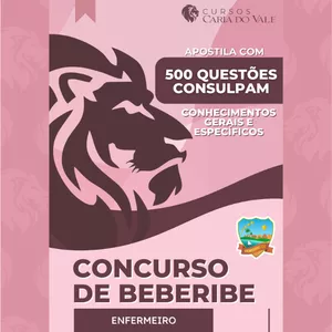 Imagem de capa para o Ebook Apostila 500 Questões - Enfermeiro