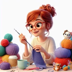 Imagem de capa para o Ebook CROCHÊ DO ZERO, E-BOOK PARA INICIANTES