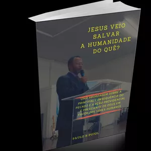 Imagem de capa para o Ebook Jesus veio salvar a humanidade do quê?