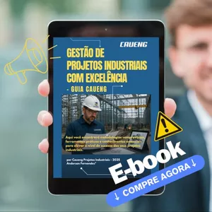 Imagem de capa para o Ebook Ebook: Gestão de Projetos Industriais com Excelência - Guia CAUENG