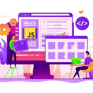 Imagem de capa para o Curso online Curso de JavaScript Online na Prática Completo