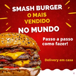 Imagem do curso Smash Burger o mais vendido no Mundo