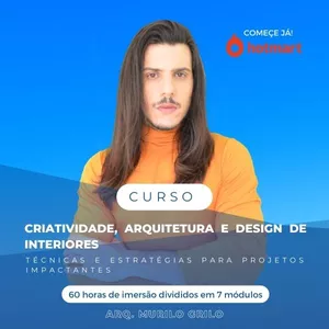 Imagem do curso Criatividade, Arquitetura e Design de Interiores: Técnicas e Estratégias para Projetos Impactantes
