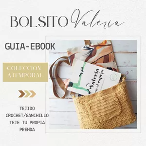 Imagen de portada para Ebook Experta en tejidos crochet Bolsito Valeria (e-book)