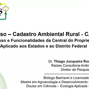 Imagem de capa para o Curso online Curso CAR – Central do Proprietário Rural