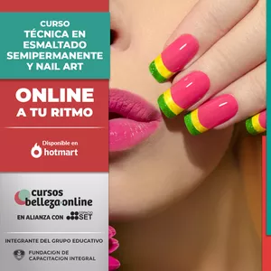 Imagen de portada para Curso online Técnica en Esmaltado Semipermanente Nail Art