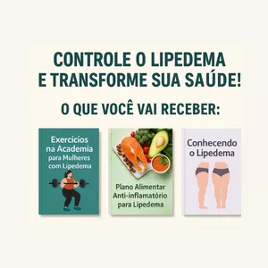 Imagem de capa para o Ebook Combo 3 E-books completos para Lipedema