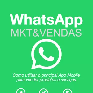 Imagem de capa para o Curso online WhatsApp Marketing &amp; Vendas - Ebook