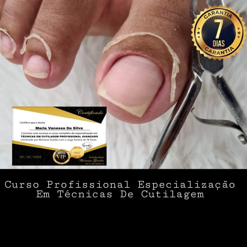 Curso de Especialização em Cutilagem com Wanessa Guedes
