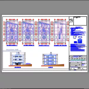 Imagen de portada para Curso online Plano De 6 Departamentos En 3 Niveles Terreno 10x17 M.
