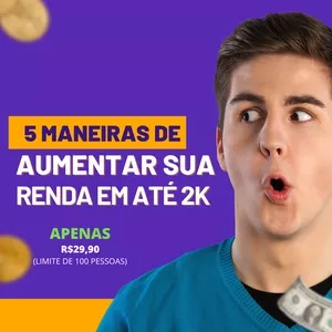 Imagem de capa para o Curso online Renda Extra - 5 maneiras