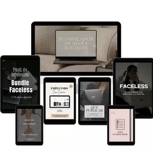 Imagen de portada para Ebook Pack de Inicio Bundle Faceless