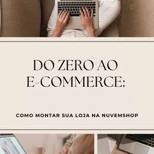 Imagem de capa para o Ebook Do Zero ao E-commerce: Como Montar sua Loja na Nuvemshop
