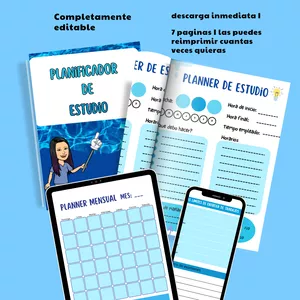 Imagen de portada para Ebook Planificador de estudio