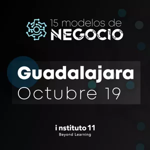 Imagen de portada para Evento presencial 15 Modelos de Negocio Guadalajara