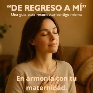 Imagen de portada para Curso online "De regreso a mí" Una guía para reconectar contigo misma en armonía con tu maternidad. 