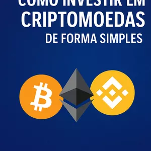 Imagem de capa para o Ebook Como Investir em Cripto moedas de Forma Simples