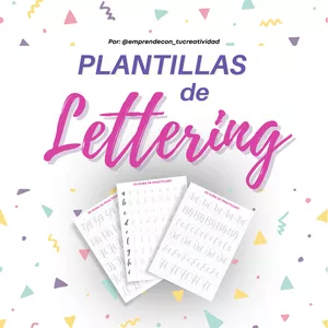 Imagen de portada para Ebook PLANTILLAS DE LETTERING