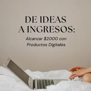 Imagem de capa para o Ebook DE IDEAS A INGRESOS.
